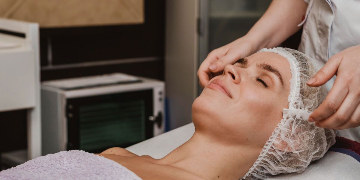 woman on treatment table